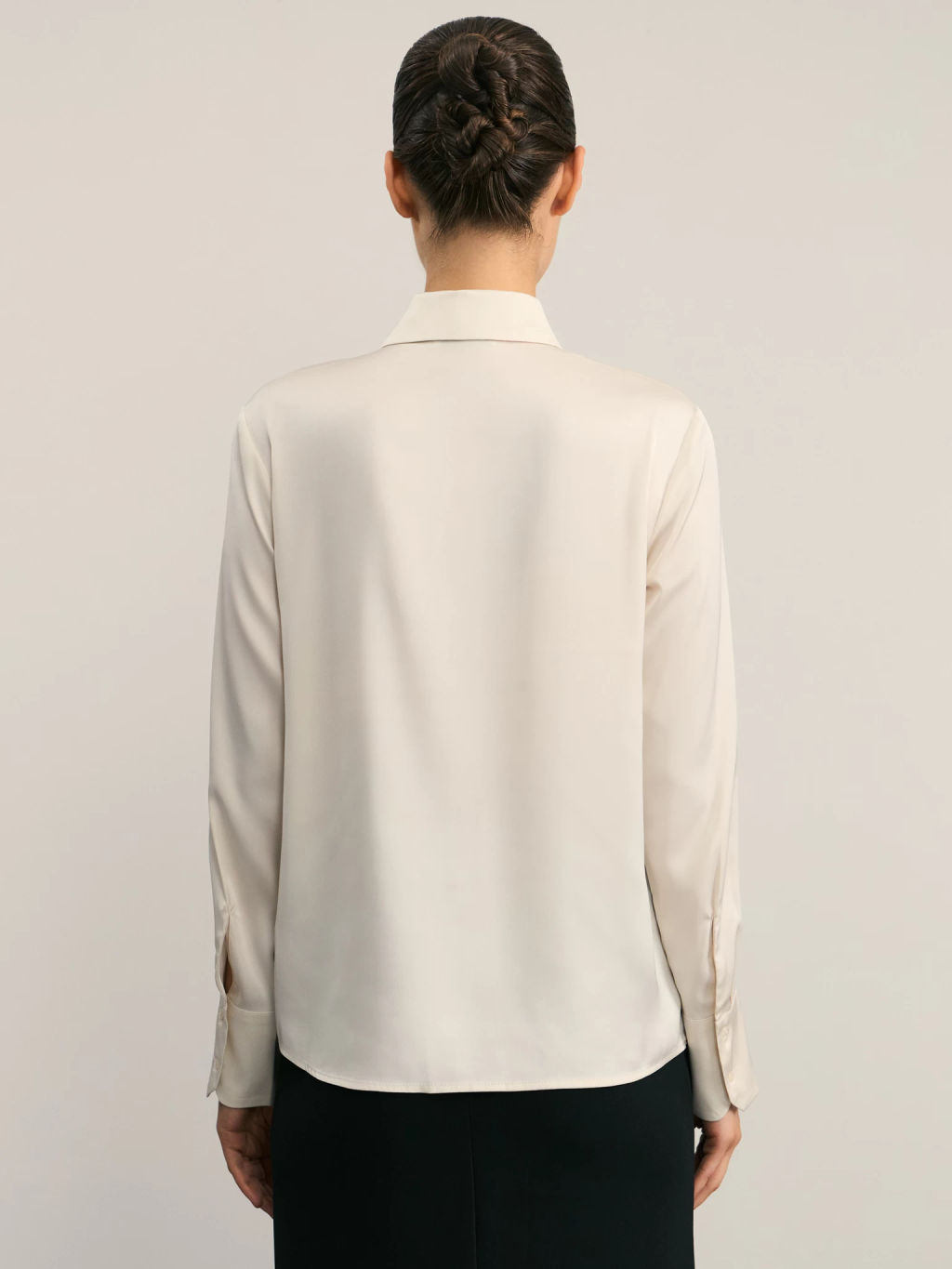 Атласная блузка / Zarina  фото 5