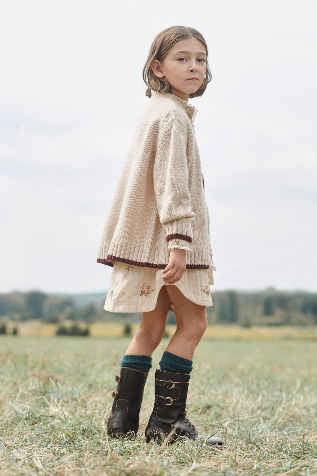100% WOOL KNIT CARDIGAN LIMITED EDITION - Zara фото 2