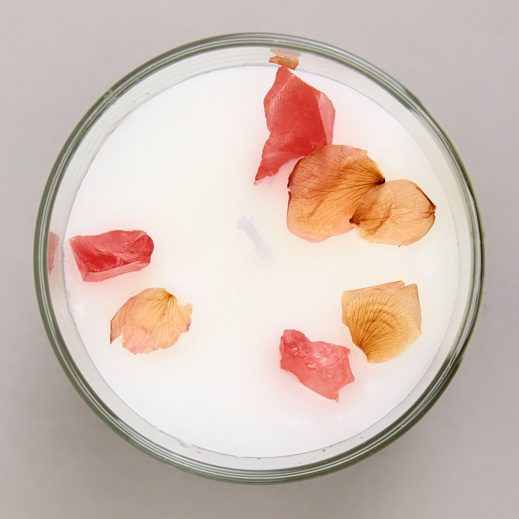 СВЕЧА АРОМАТИЗИРОВАННАЯ В СТАКАНЕ PARADISE MAGNOLIA 8*9 СМ - Lefard фото 3