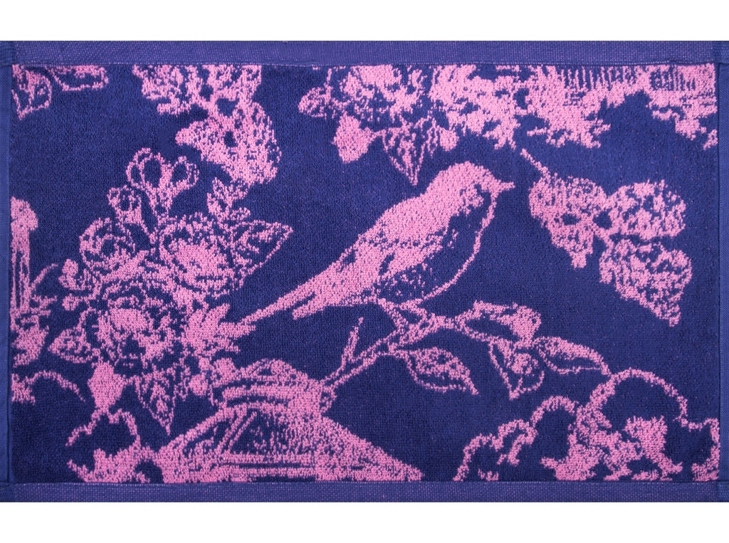 Полотенце махровое 1с105.413ж1 Весеннее утро(пурпурн3) 50х30 см