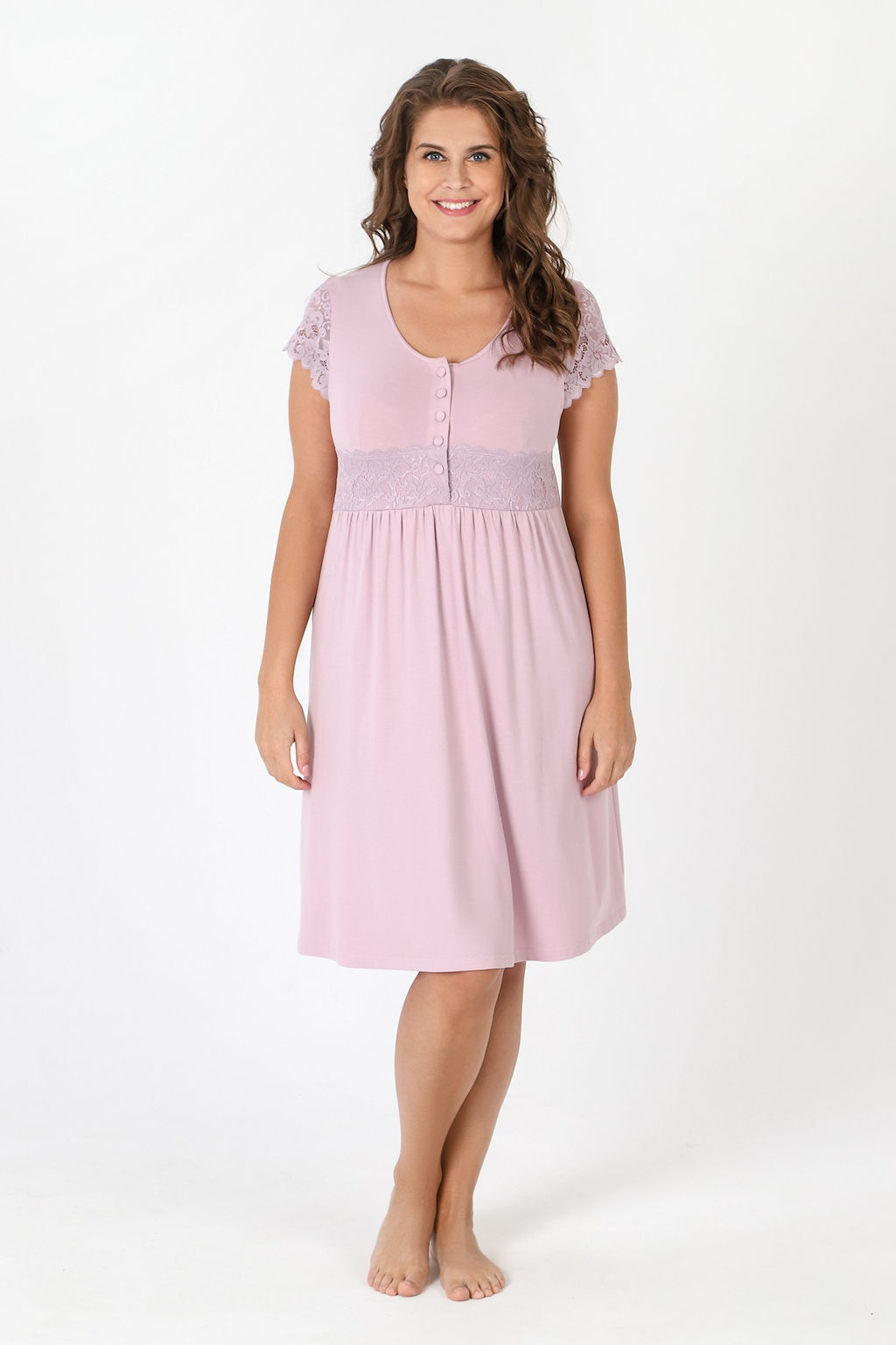 VIOTEX Ночная сорочка Шантель из вискозы с лайкрой - Виотекс фото 15