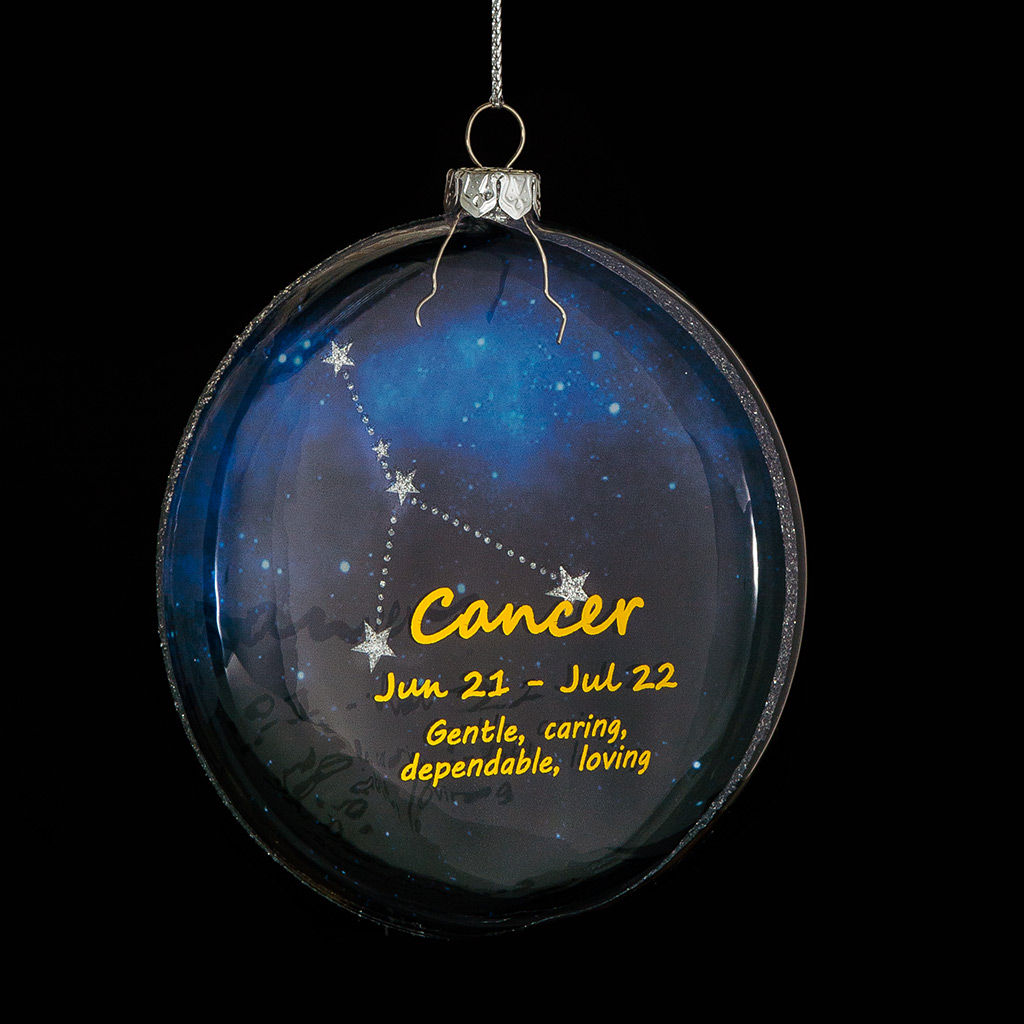 Цена за 12 шт. Украшение ErichKrause Decor Рак медальон 10см, стекло