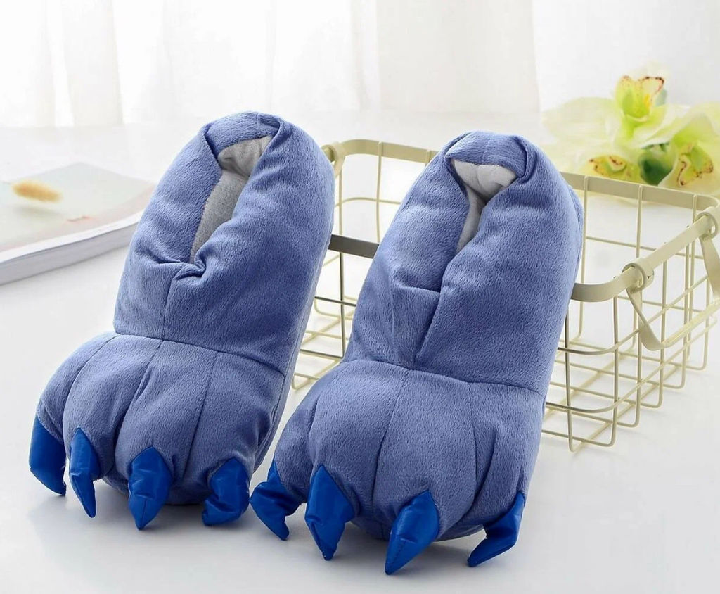 Тапочки кигуруми с когтями