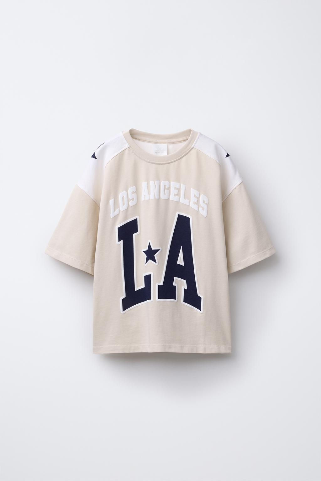 SLOGAN PRINT T-SHIRT - Zara фото 7