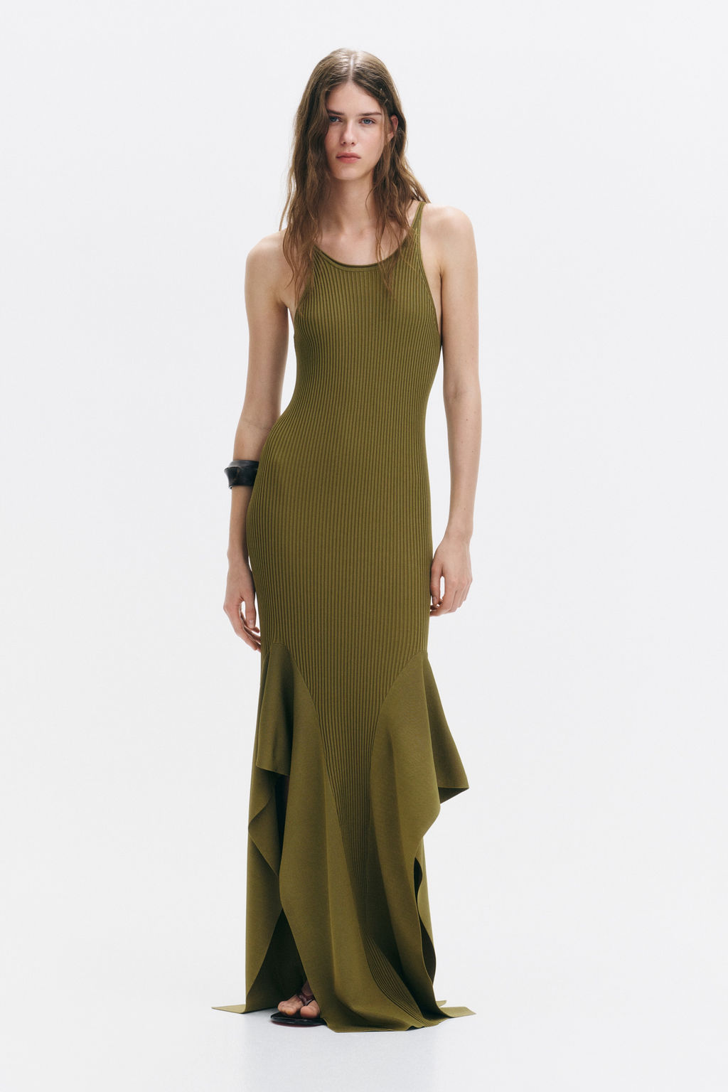 Vestido de punto con volantes - H&m фото 2
