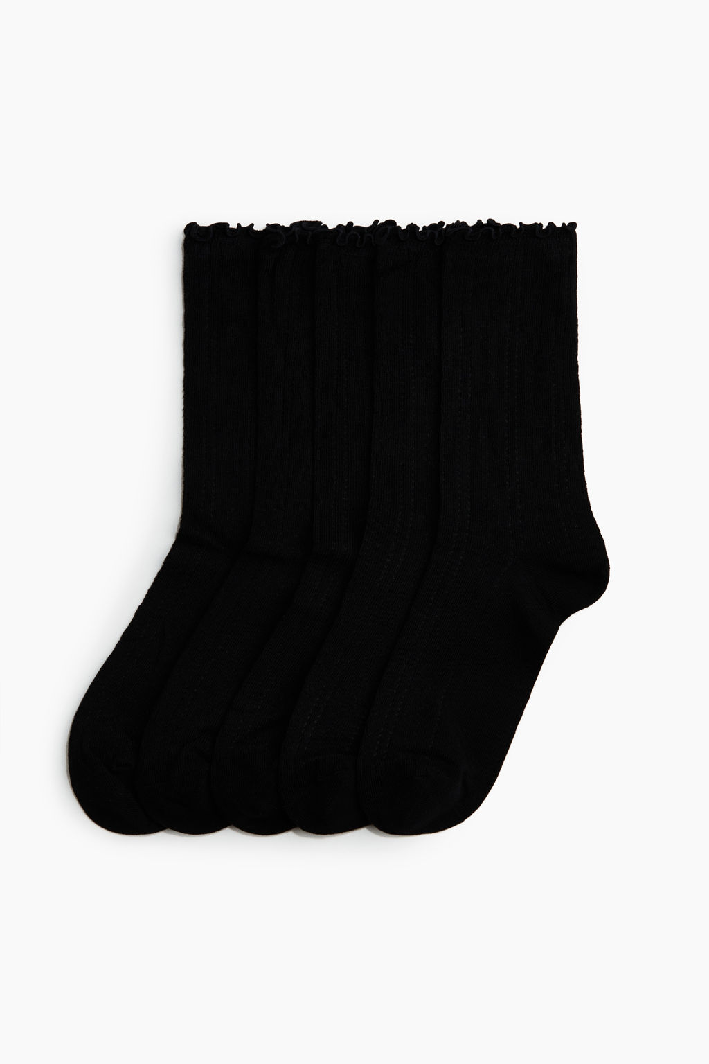 Pack de 5 calcetines en punto pointelle - H&m фото 3