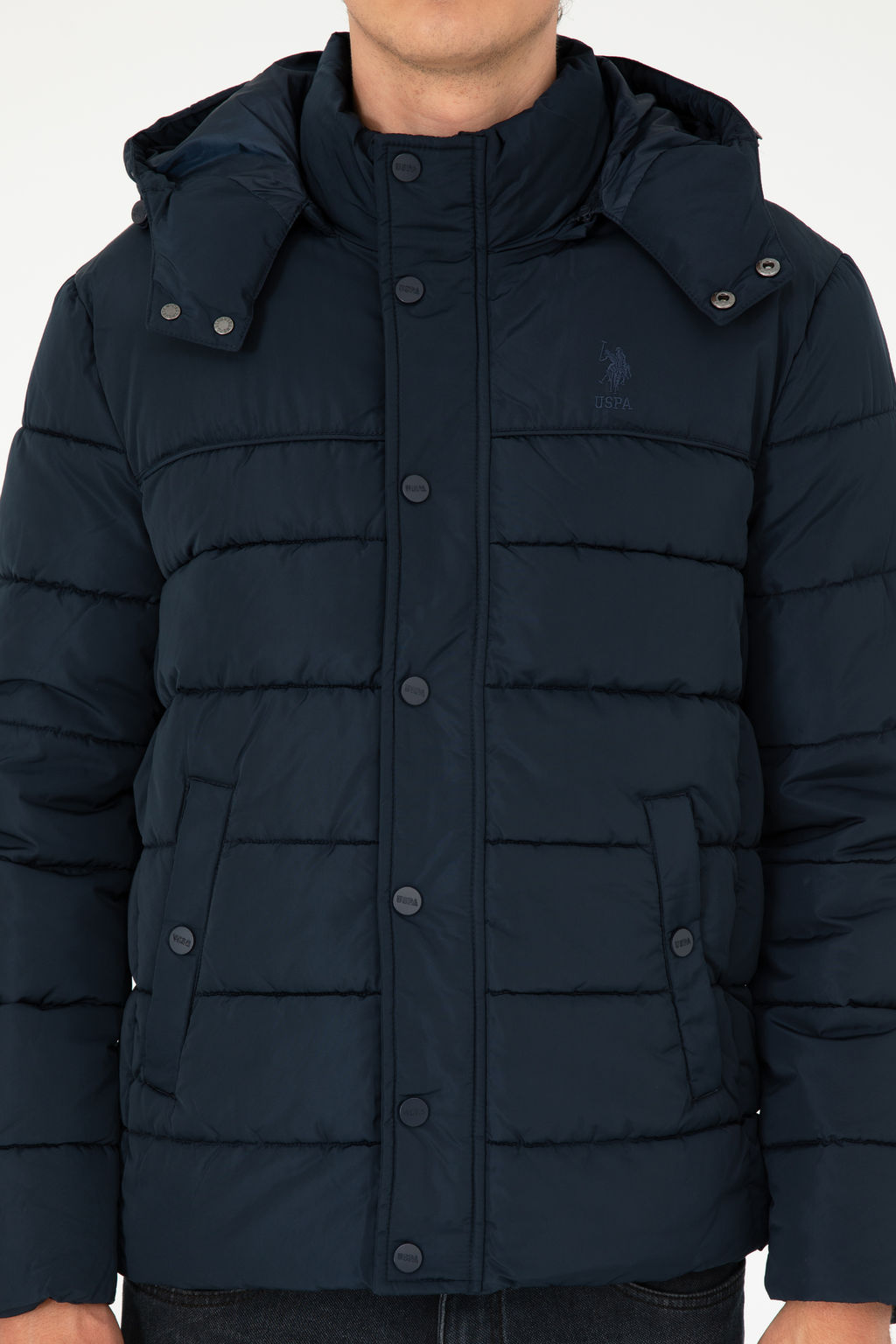Мужское темно-синее пальто Дополнительная скидка 11% в корзине - U.s. polo assn фото 13