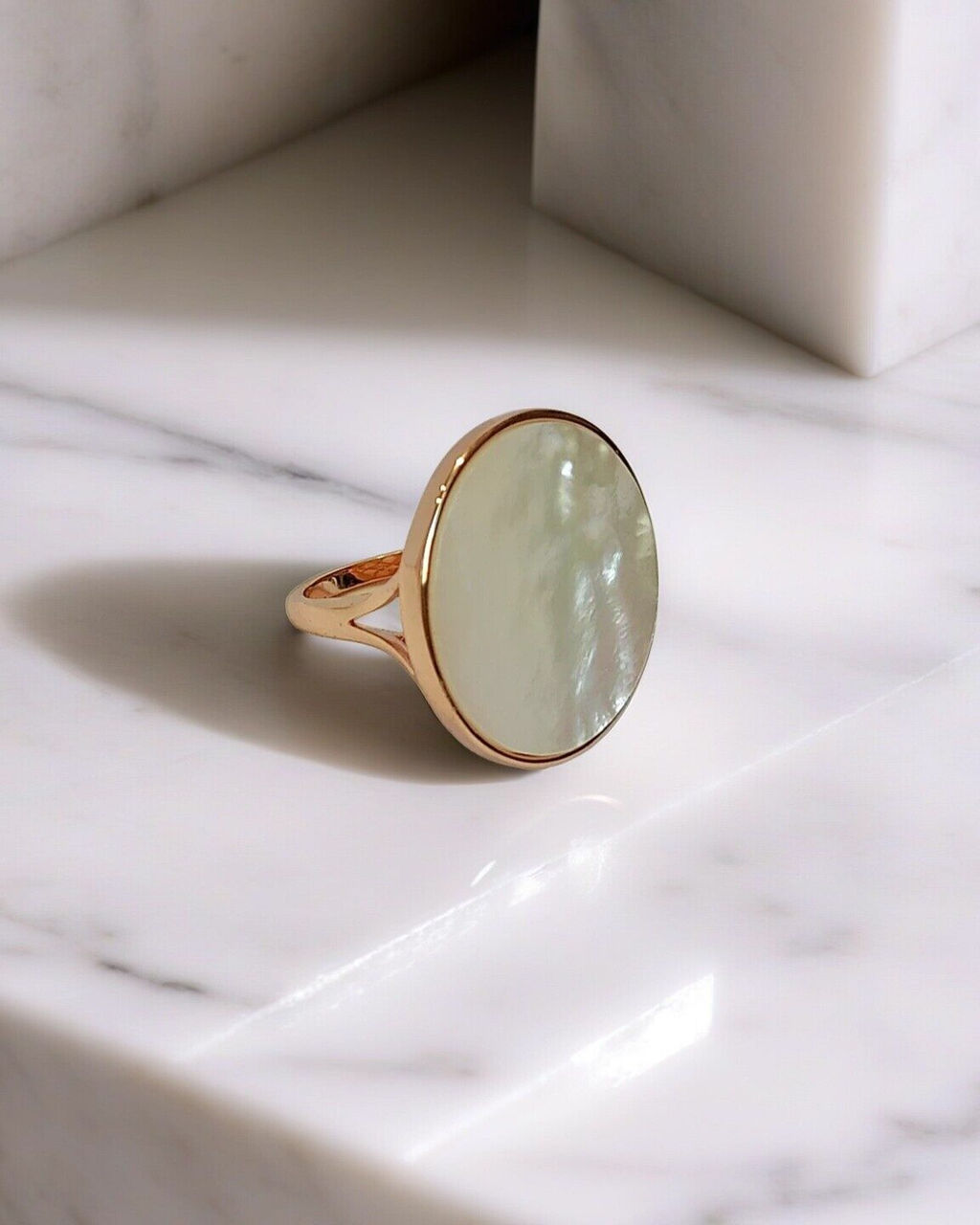 Кольцо с натуральным перламутром - Vel vett фото 6