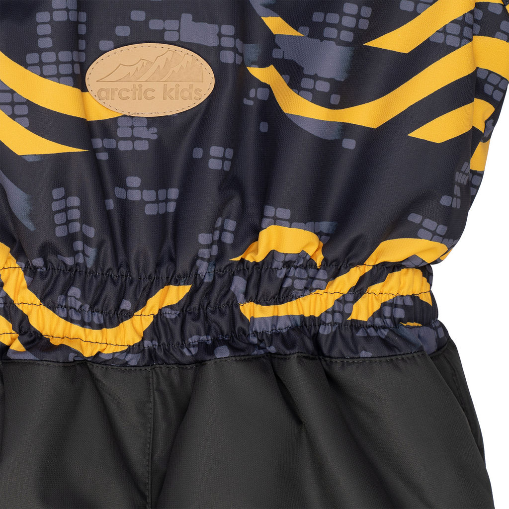 Комбинезон зима желтосерый