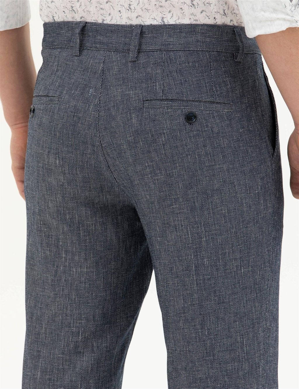 Lacivert Slim Fit Kuma_ Pantolon - Pierre cardin фото 7