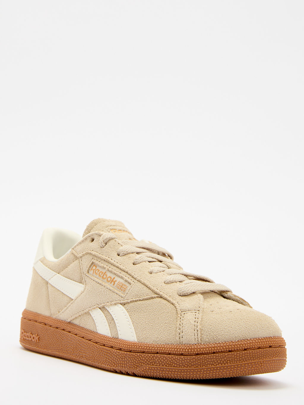 Женские кеды REEBOK CLUB C GROUNDS UK Артикул 4123695, серо-бежевый
