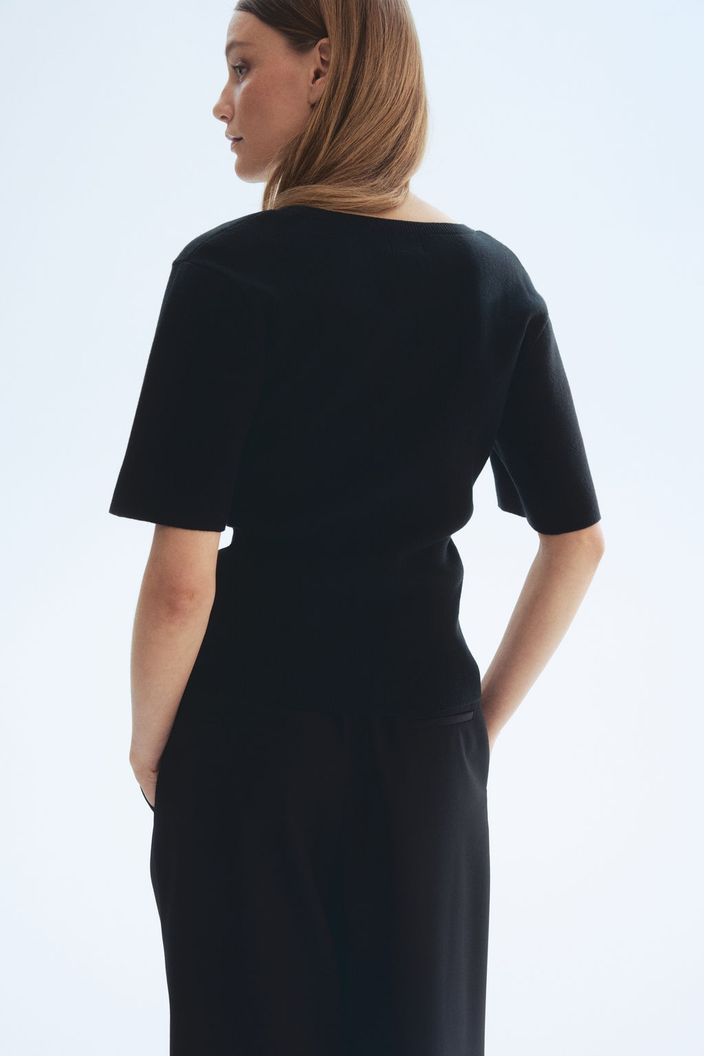 Camiseta en punto fino - H&m фото 6