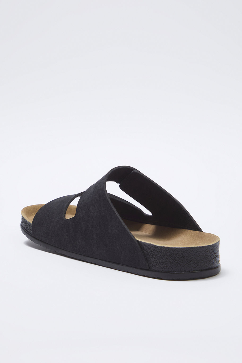 Trendyol Shoes Vizon Nubuk C?rt Bantl? Erkek Duz Taban Terlik TAKSS25TE00034 - Trendyolmilla фото 4