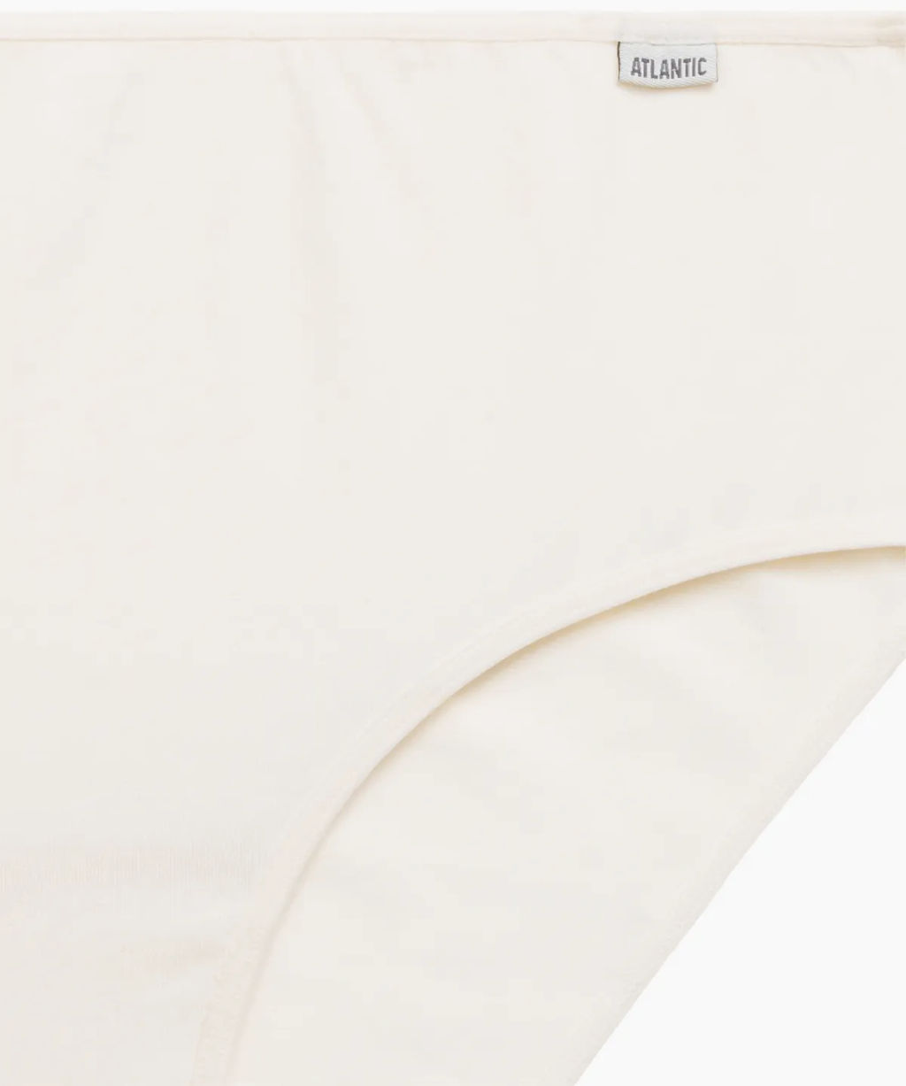 ATLANTIC 3LP-221 Трусы классика Folded Elastic - набор 3 шт. темно-розовый + светло-розовый + экрю  фото 6