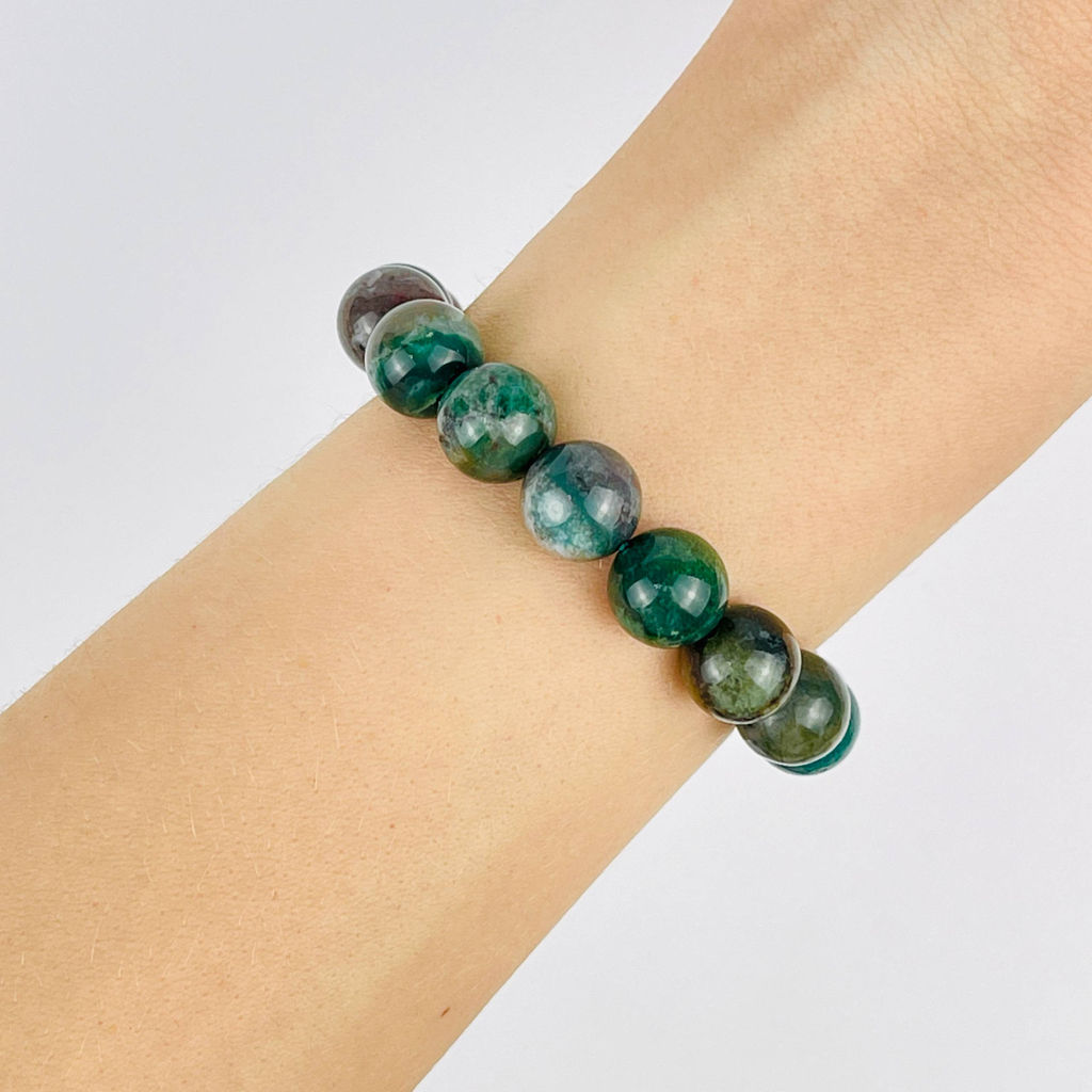 Браслет из океанической Яшмы - Радуга самоцветов фото 2