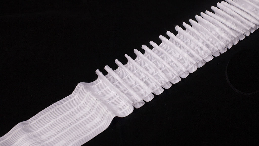 Лента шторная BLITZ 607 1/2 60 мм 50 м белый