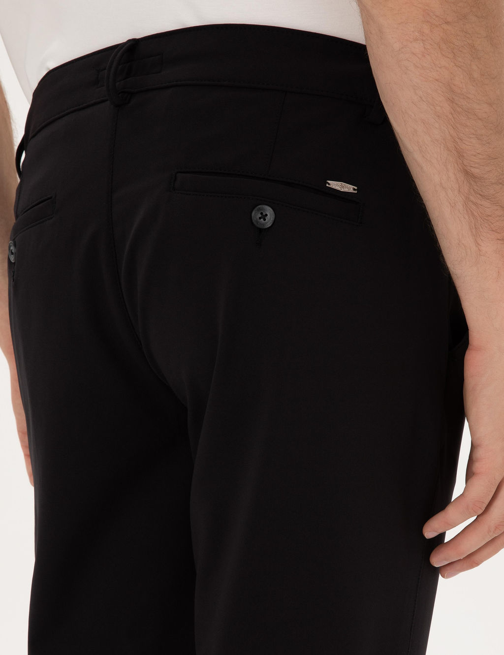 Siyh Slim Fit Beli Lastikli Kordonlu Jogger Kanvas Pantolon - Pierre cardin фото 6