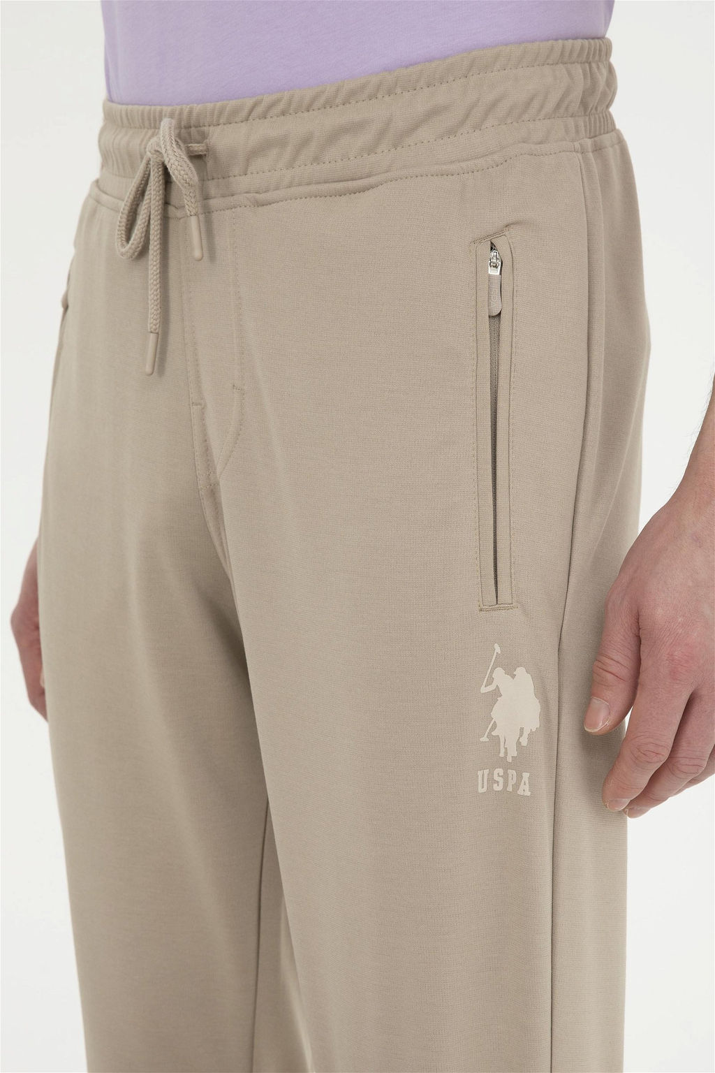 U. S. Polo Assn / Мужские спортивные штаны светло-хаки - U.s. polo assn фото 6