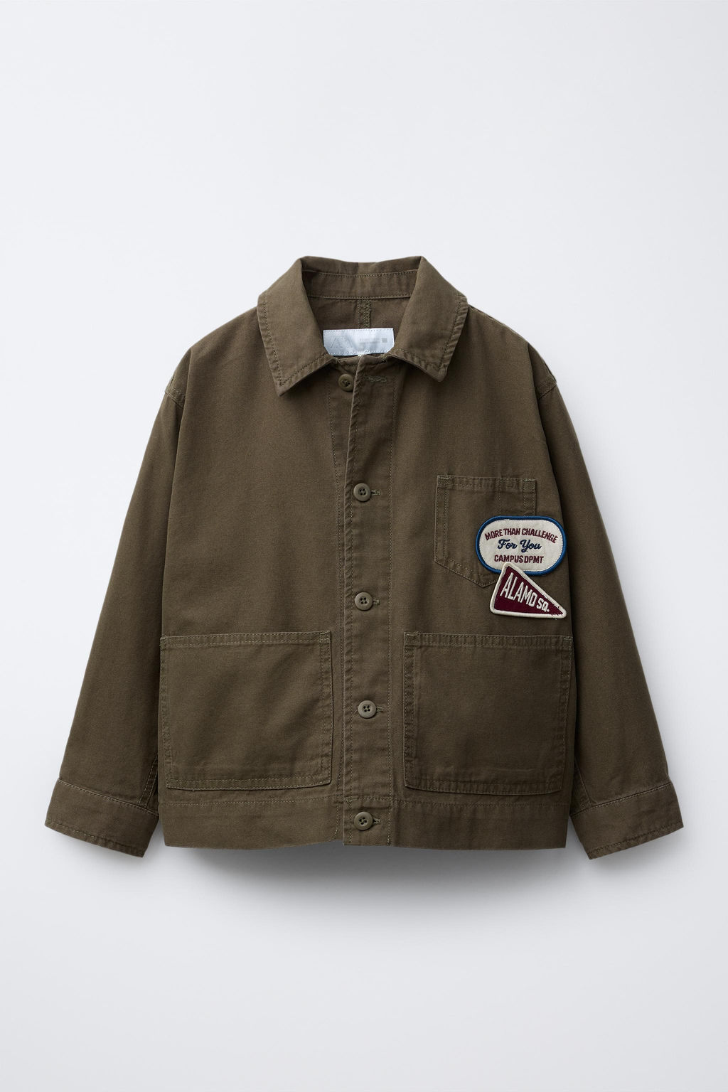 PATCH OVERSHIRT