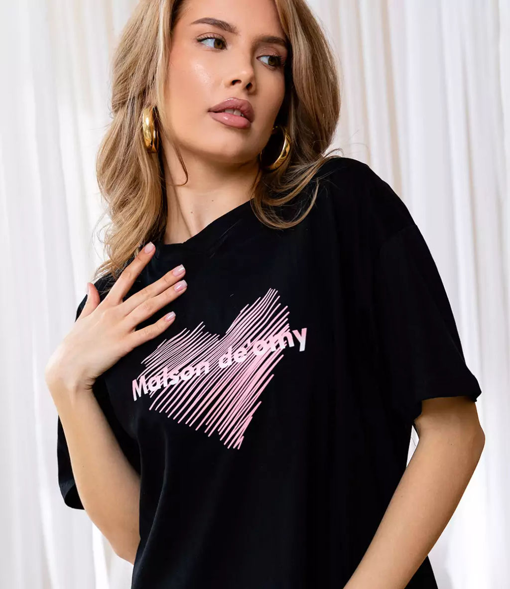 Футболка #КТ6646, чёрный - Dommod фото 5