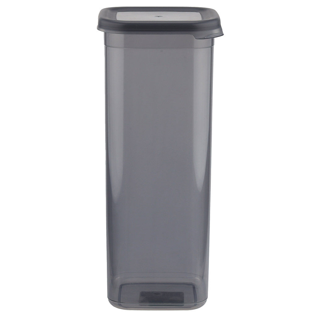 Емкость-контейнер для сыпучих продуктов пластмассовый 2,1л, 11х10,5х27,5см, полипропилен (Россия) - Домашняя мода фото 3