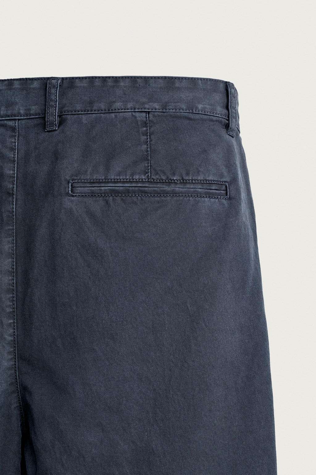 PANTAL?N CHINO RELAXED FIT PLIEGUES / Marino - Zara фото 8