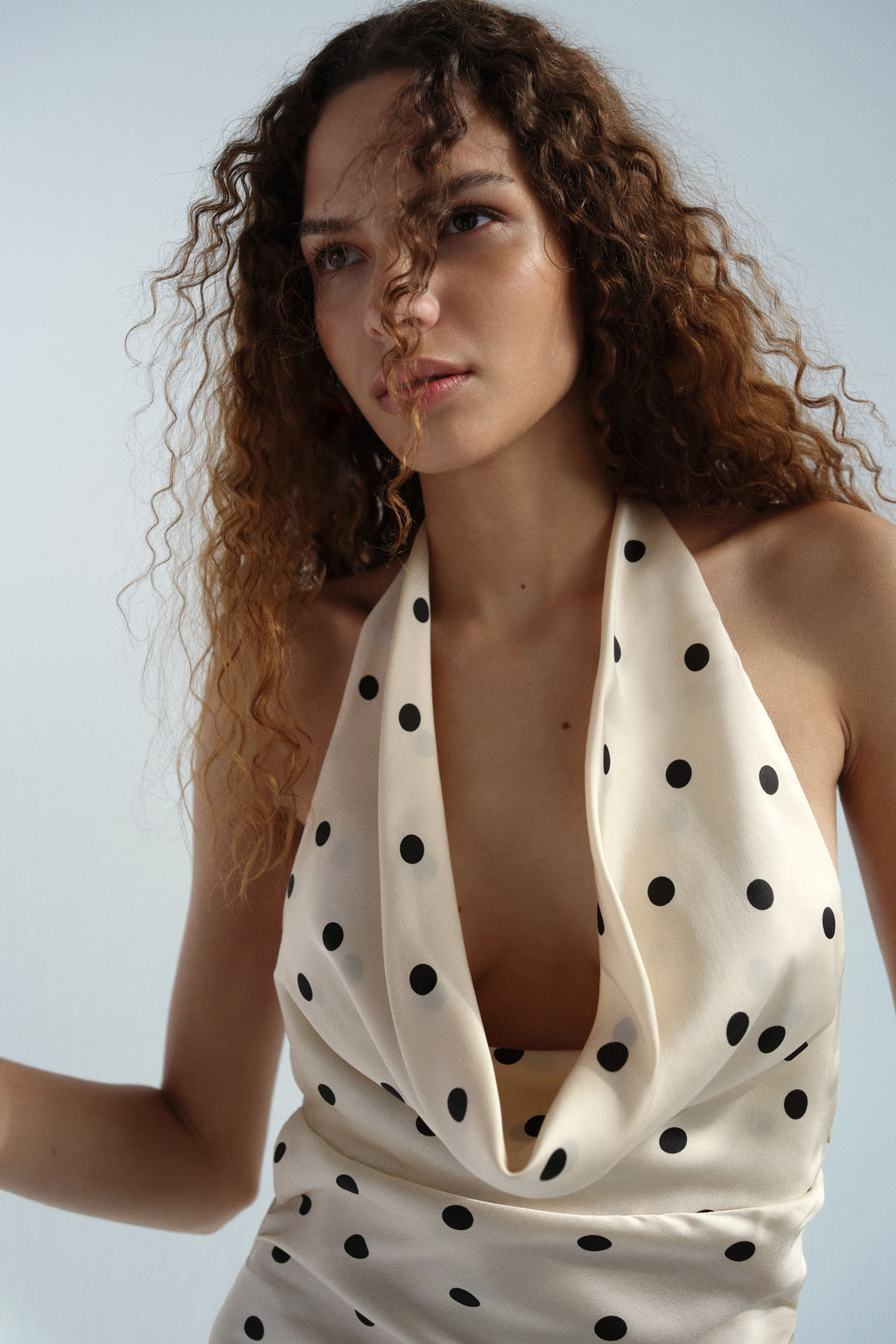 Vestido halter de sat?n - H&m фото 3