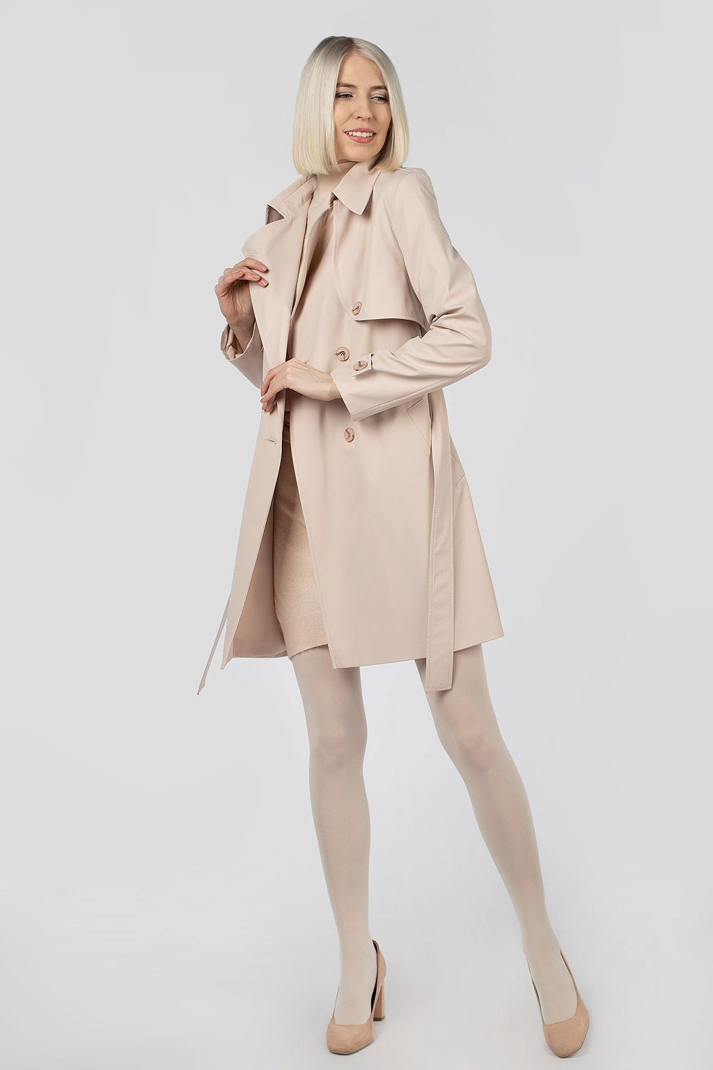 03-3283 Плащ женский (пояс)