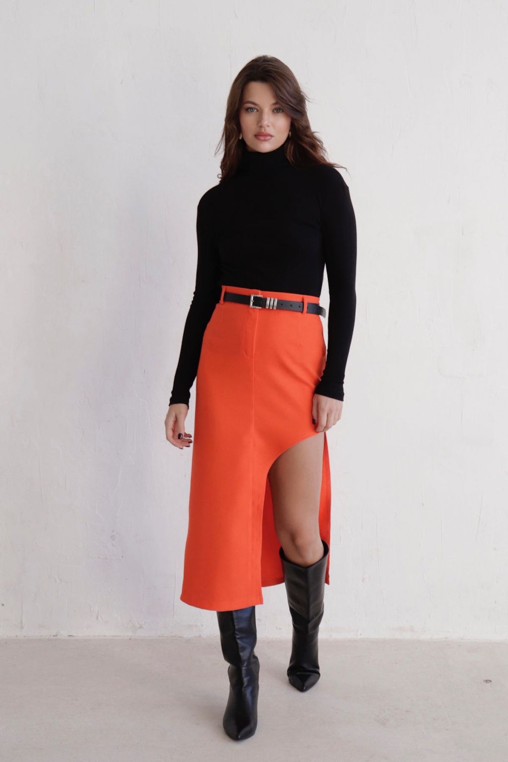 11086 Юбка с вырезом Aperol - Martichelli фото 8