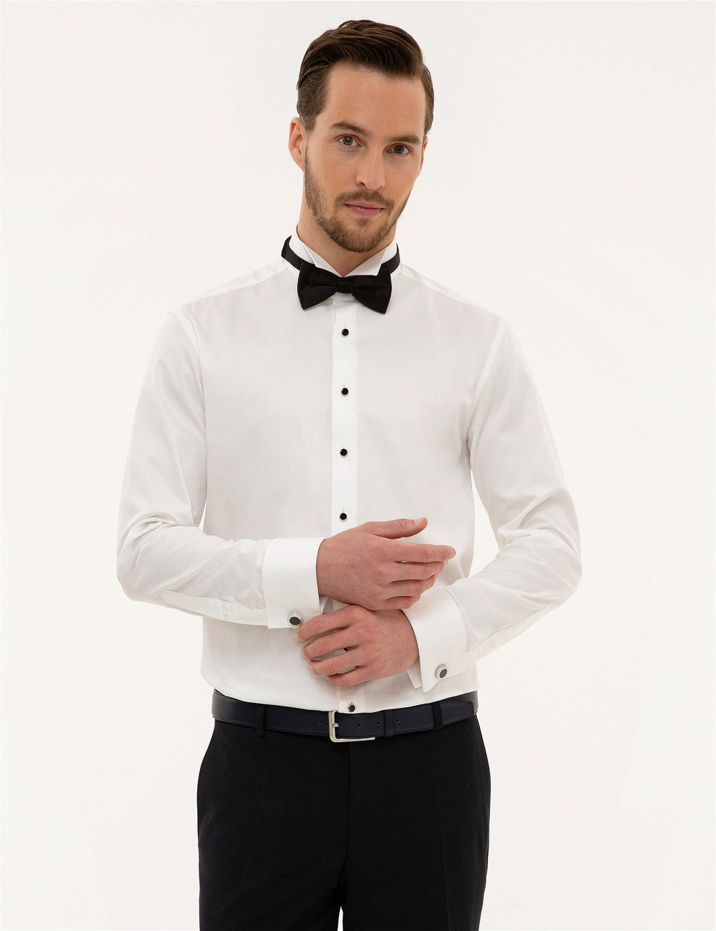 Ekru Slim Fit Smokin G_mlek