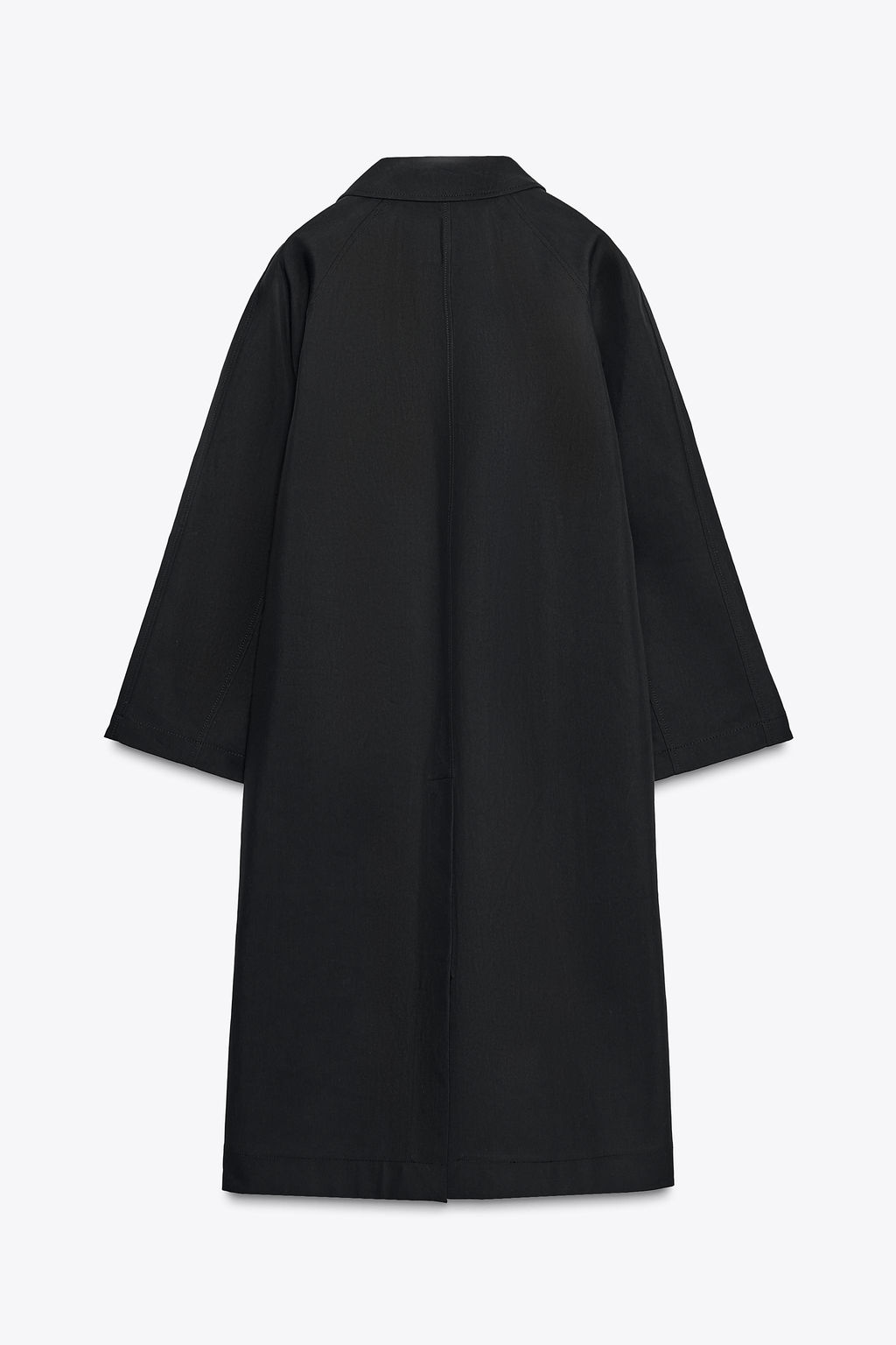 ZW COLLECTION LIMITED EDITION LONG BUTTON TRENCH COAT - Zara фото 10