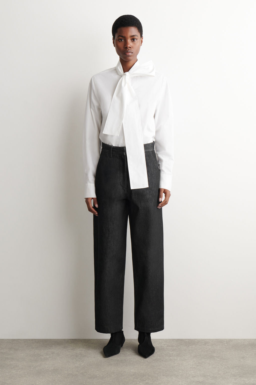 CAMISA DE ALGOD?N CON LAZADA - H&m фото 4