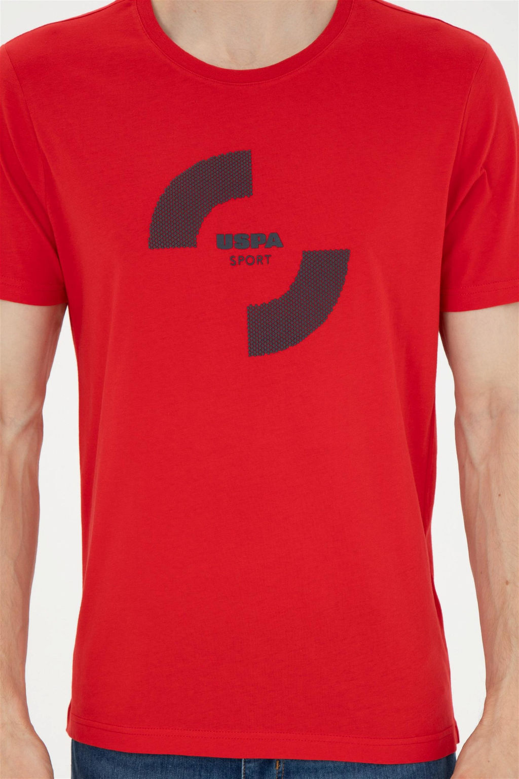 Мужская красная футболка - U.s. polo assn фото 6