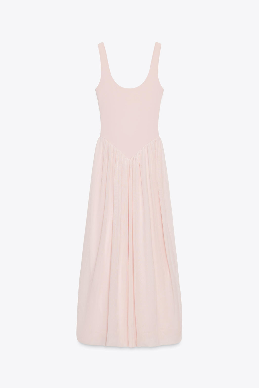 CONTRAST TULLE DRESS - Zara фото 7