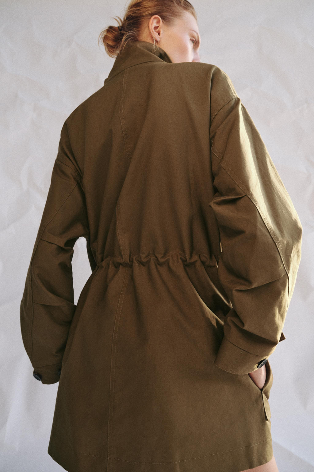 OVERSIZE PARKA ZW COLLECTION - Zara фото 13