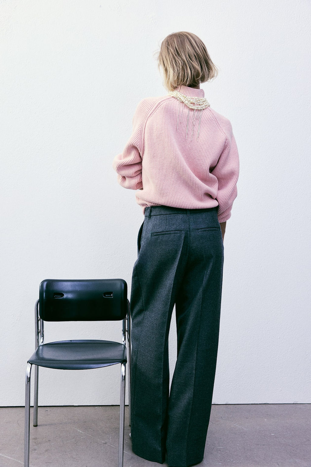 Jersey de canale con cuello perkins - H&m фото 4