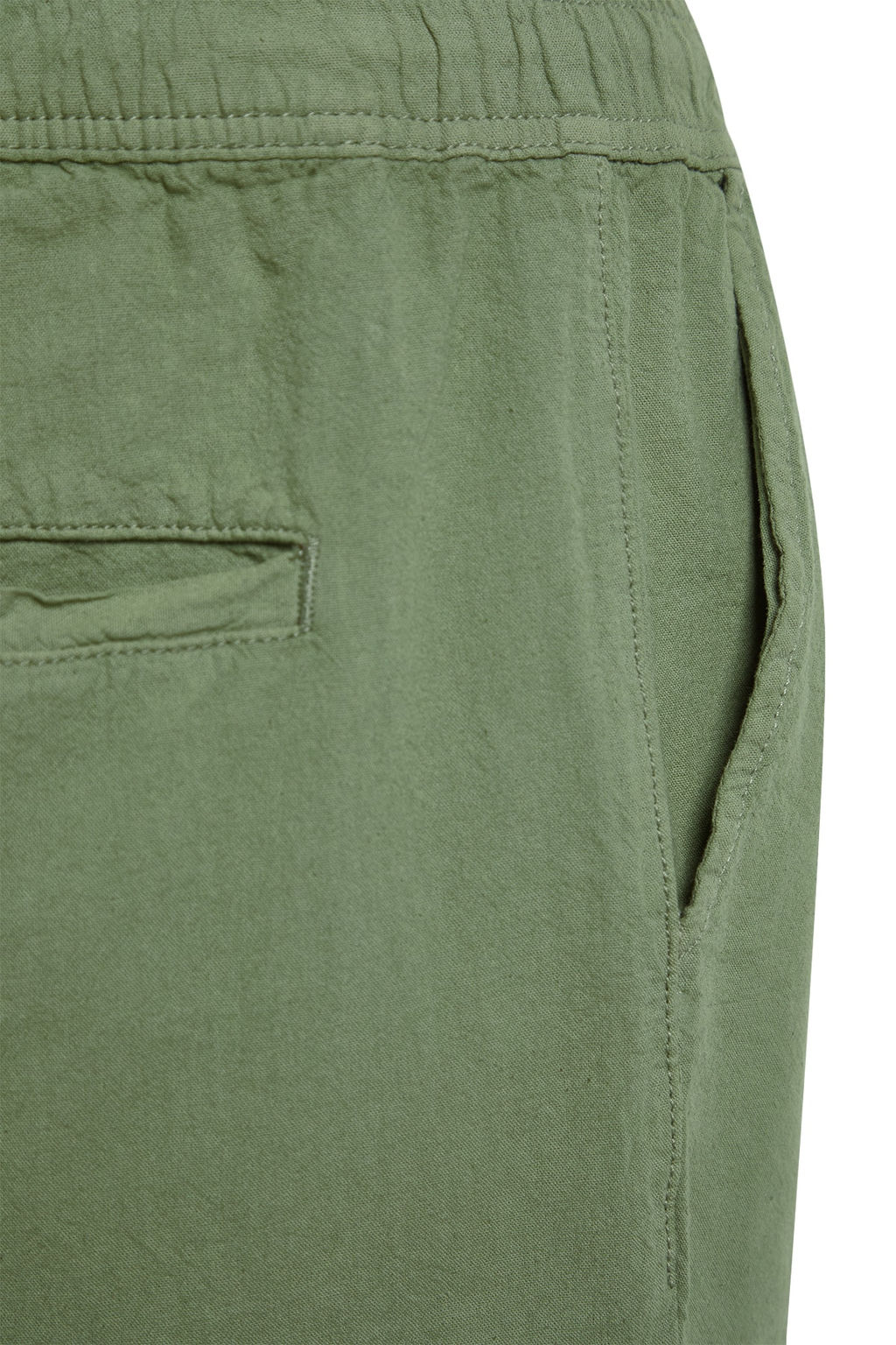 Haki Loose Fit Pamuklu Bagc?kl? Sort TMNSS23SR00056