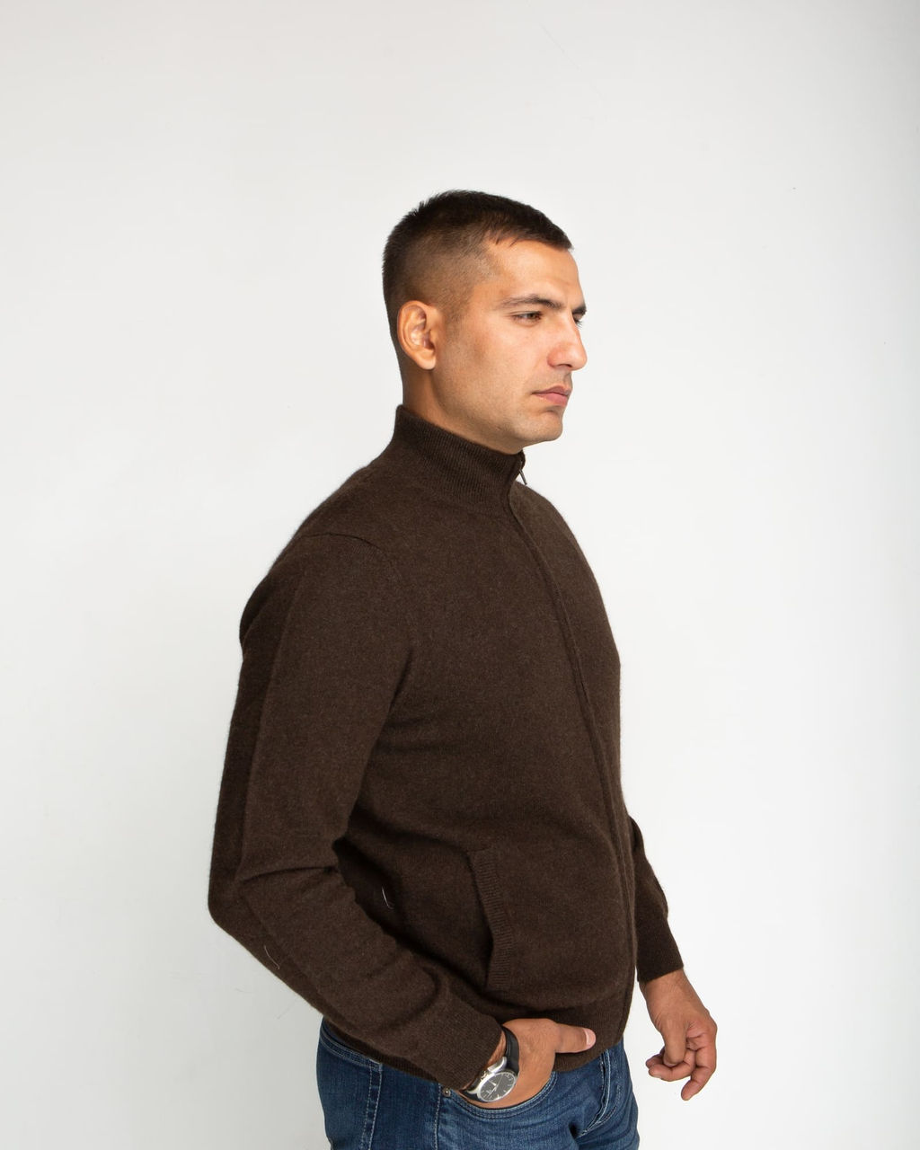 Джемпер мужской из пуха яка 08182 ТК