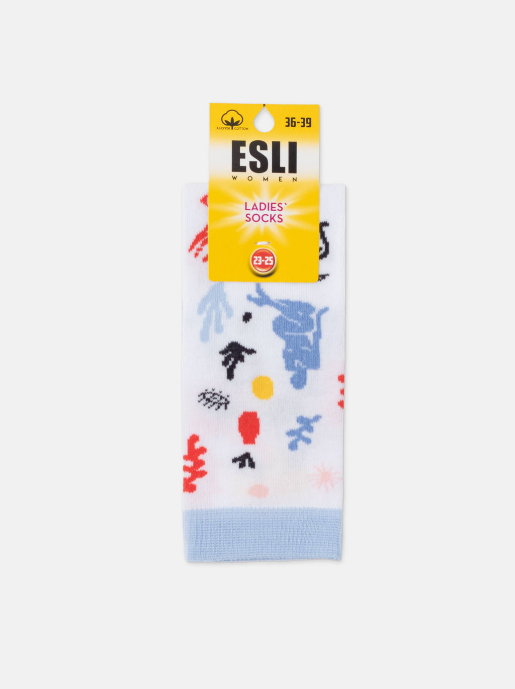 Цена за 2 пары. Носки классические ESLI 23С-138СПЕ Носки женские - Conte elegant фото 9