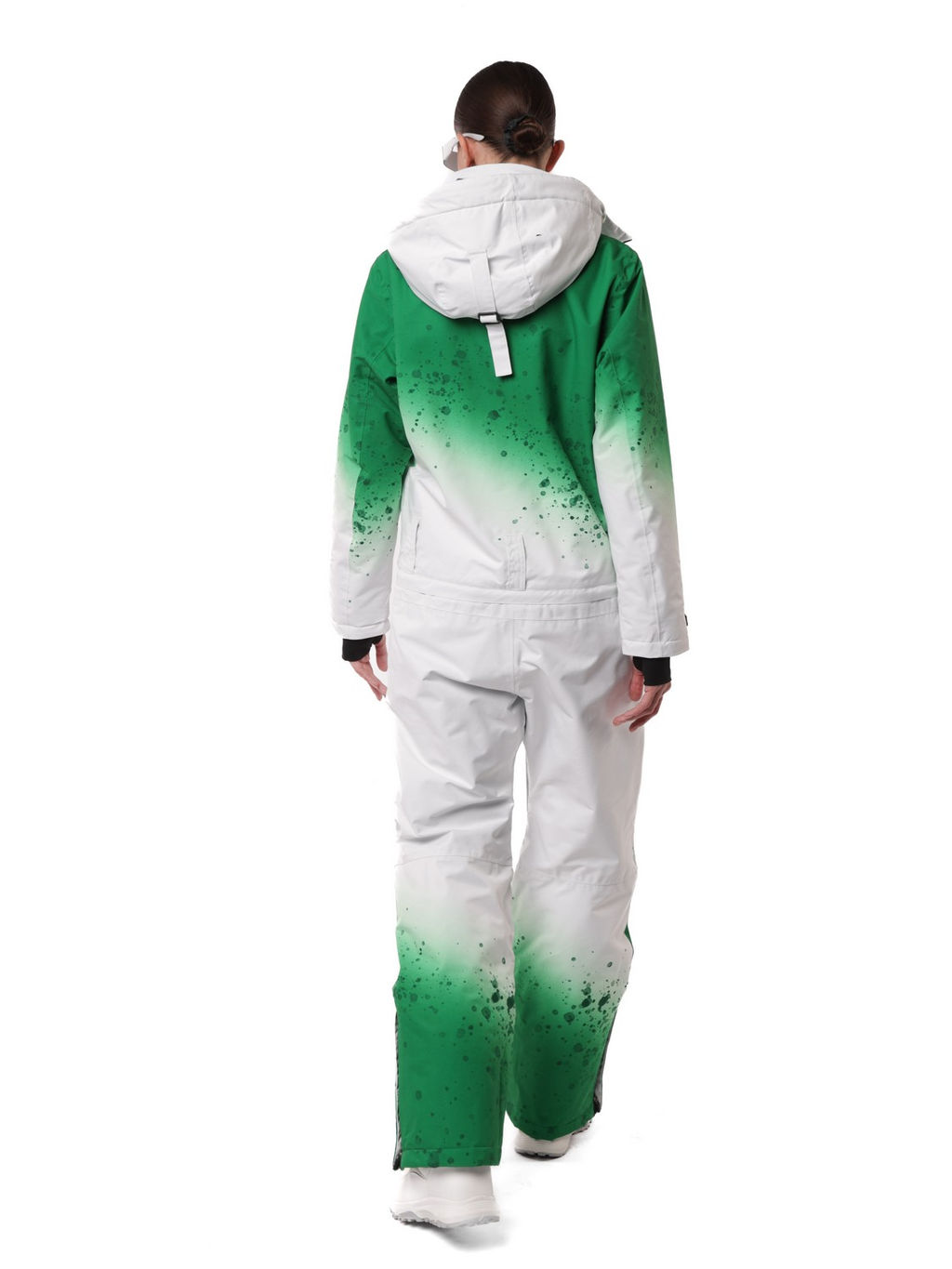 Комбинезон BB-0525 Бело-зеленый