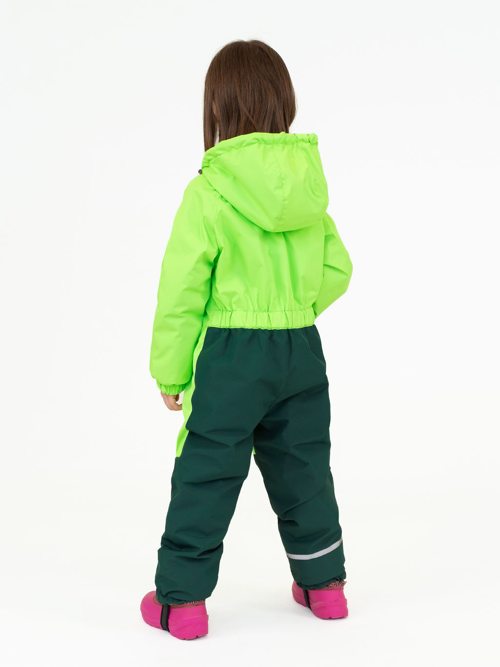 Комбинезон демисезонный яблоко зеленый - Arctic kids фото 50