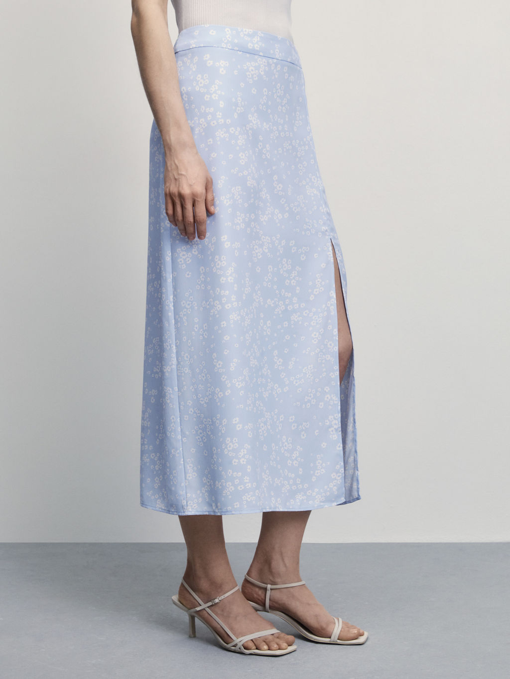 Юбка миди с разрезом / Zarina  фото 3