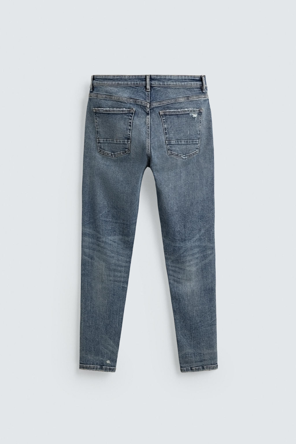 RIPPED FLARE FIT JEANS - Zara фото 17