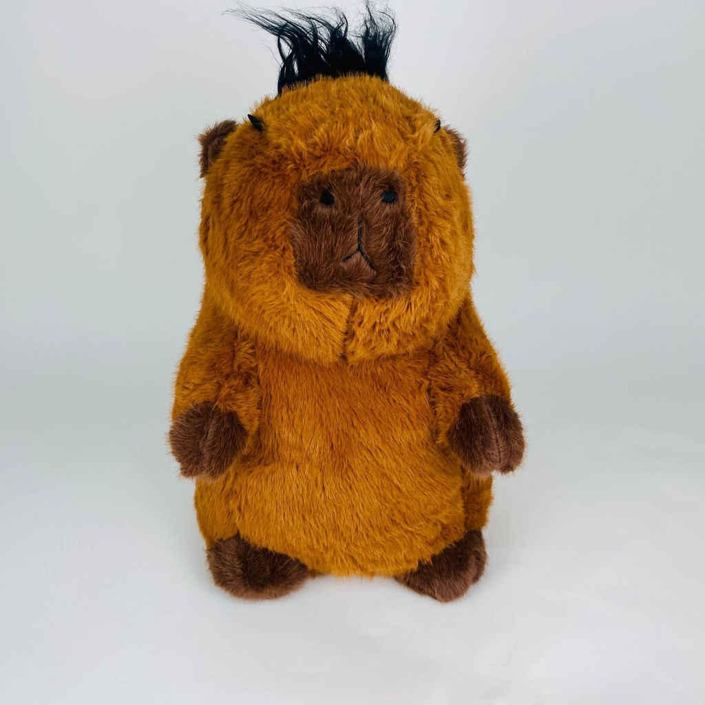 Мягкая игрушка Капибара с прической 50 см - Storyland фото 4