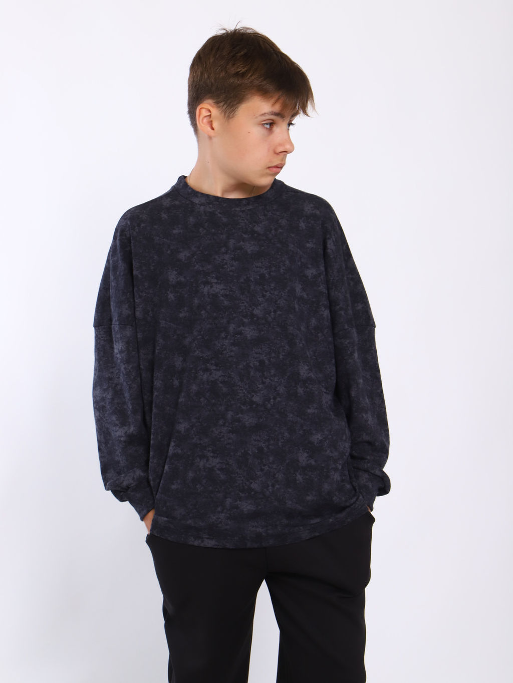 Лонгслив "Стрит" графит