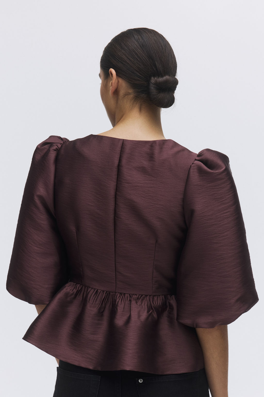 Blusa con peplum - H&m фото 6