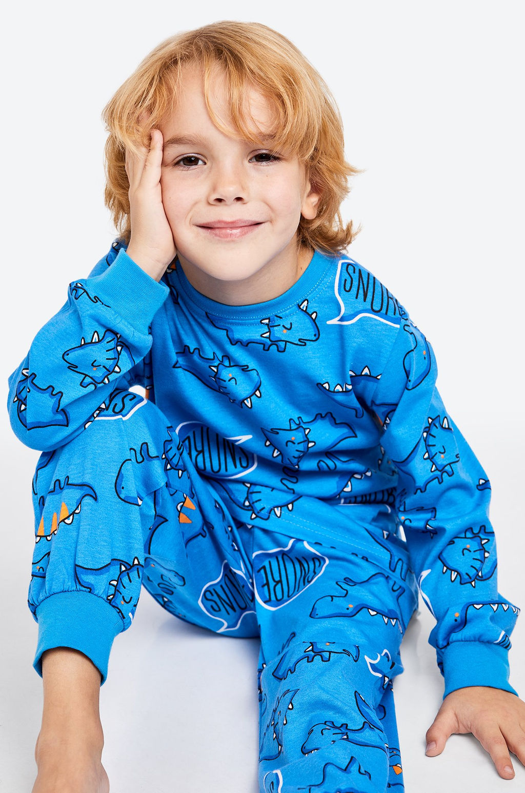 Хлопковая пижама для мальчика Happy Fox  фото 5