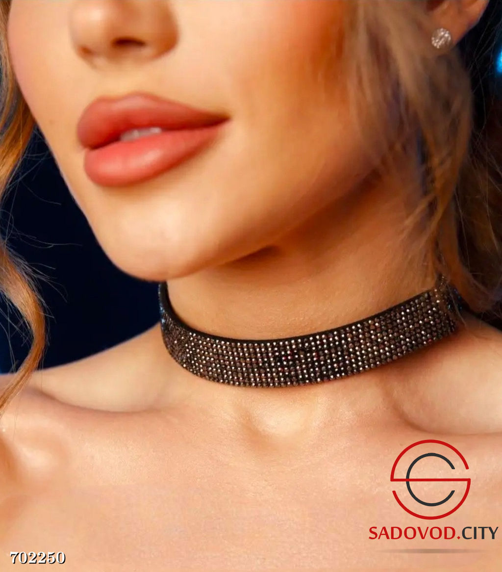 Чокер на шею со стразами - Bruno фото 13