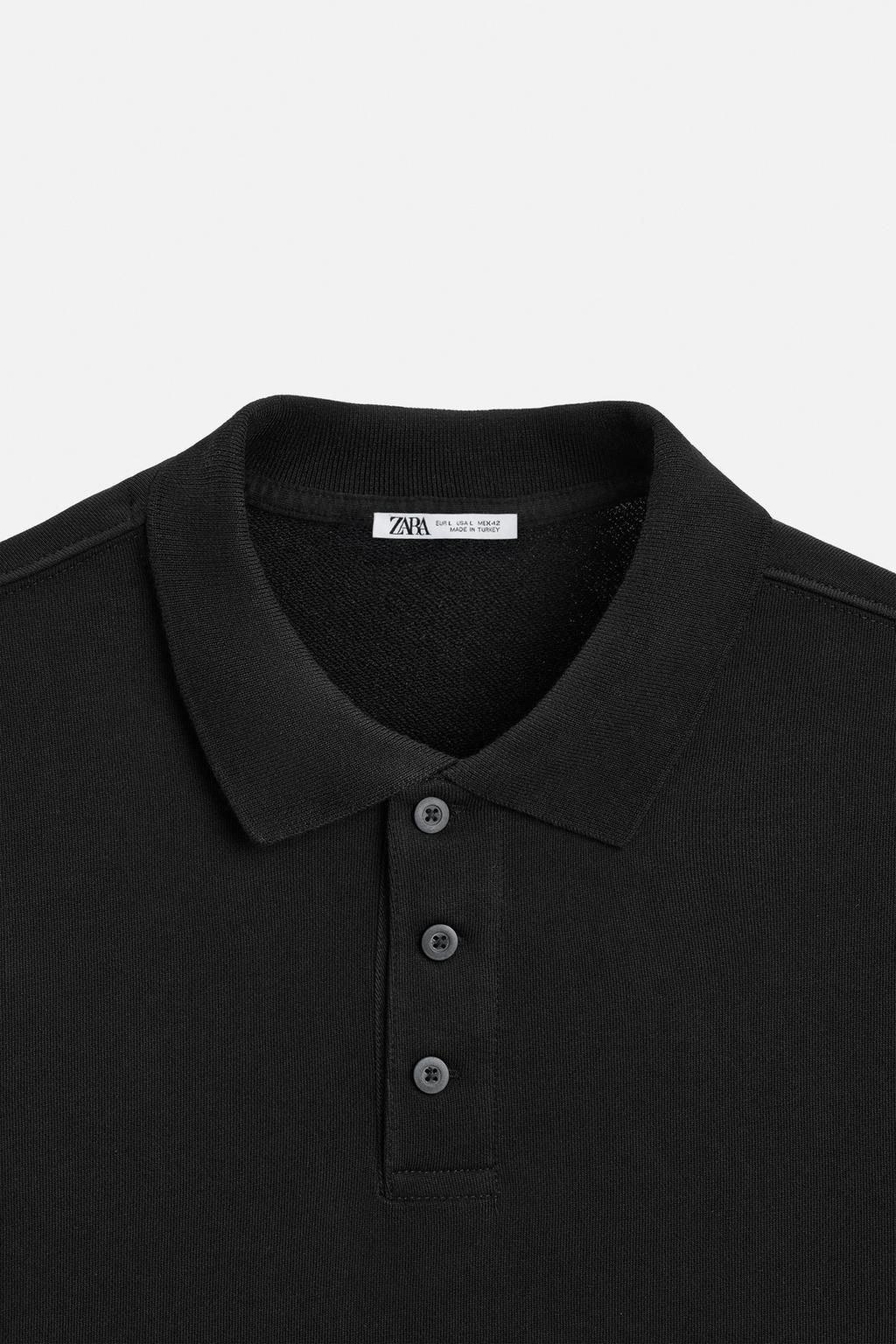 RELAXED FIT POLO SHIRT - Zara фото 24