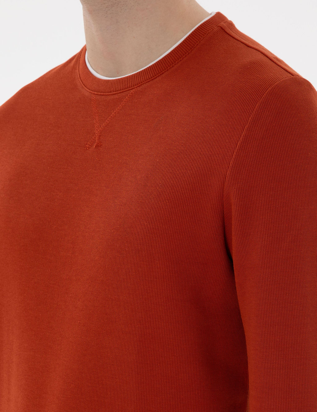 Kahverengi Regular Fit Sweatshirt - Pierre cardin фото 7
